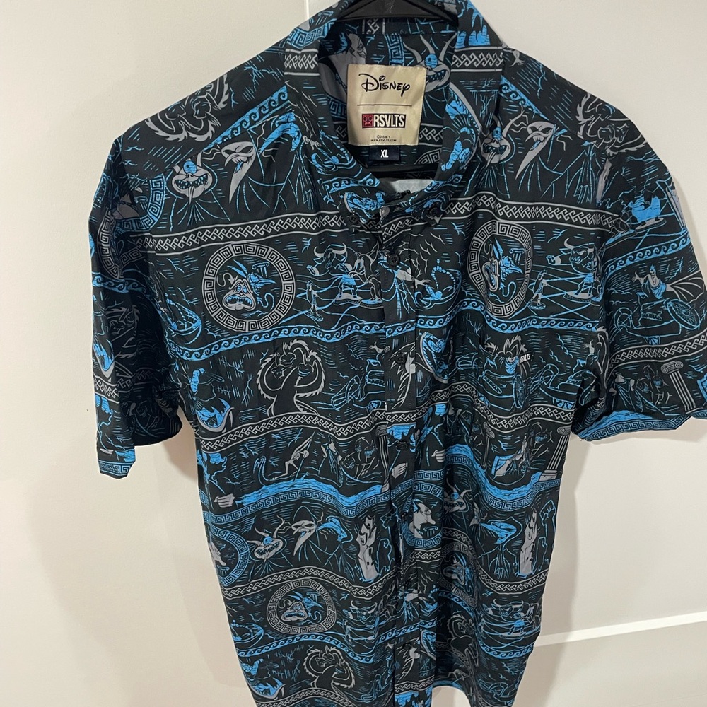 RSVLTS x Disney Hercules Hades Gonna Hate Button-Up Shirt